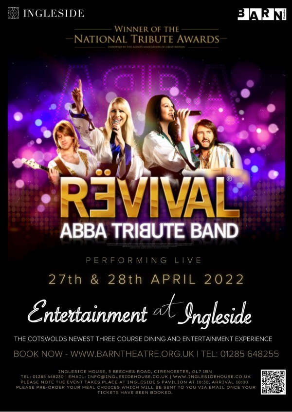Entertainment at Ingleside: RËVIVAL – THE ABBA TRIBUTE BAND